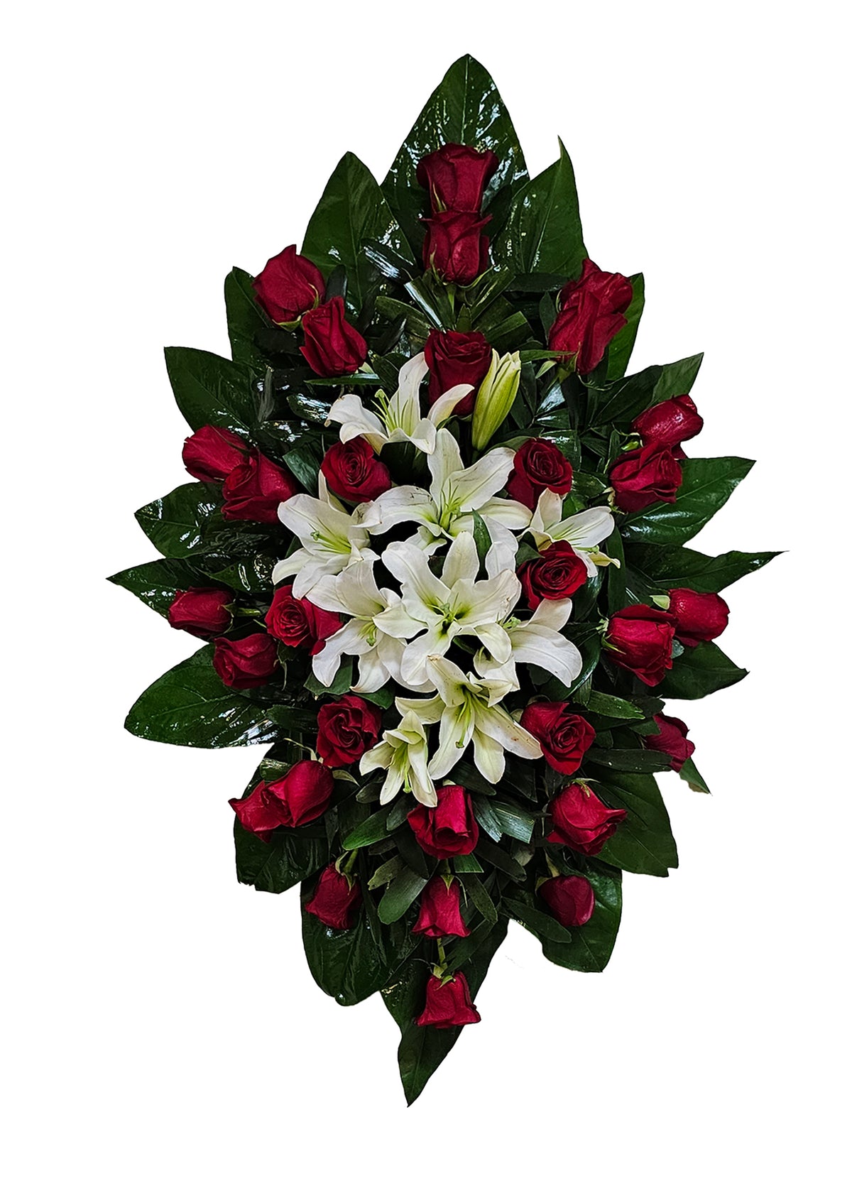 CR-26 Corona de rosas y lirios
