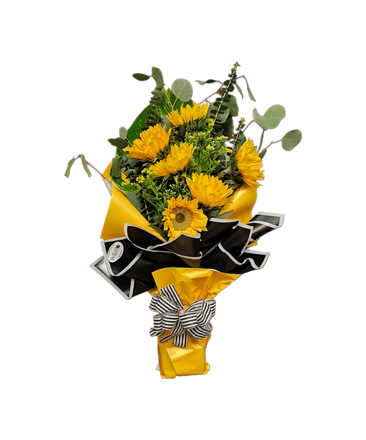 GS-2 Ramo de girasoles y solidago