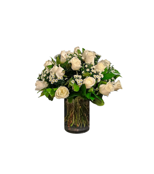 AR-21 Arreglo funeral de rosas