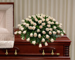 CC-4 Casket cover de rosas